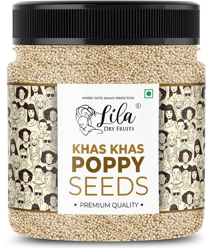LILA DRY FRUITS Poppy Seeds Posta Dana Whole 250 Gms Fresh Natural For Cooking & Baking
