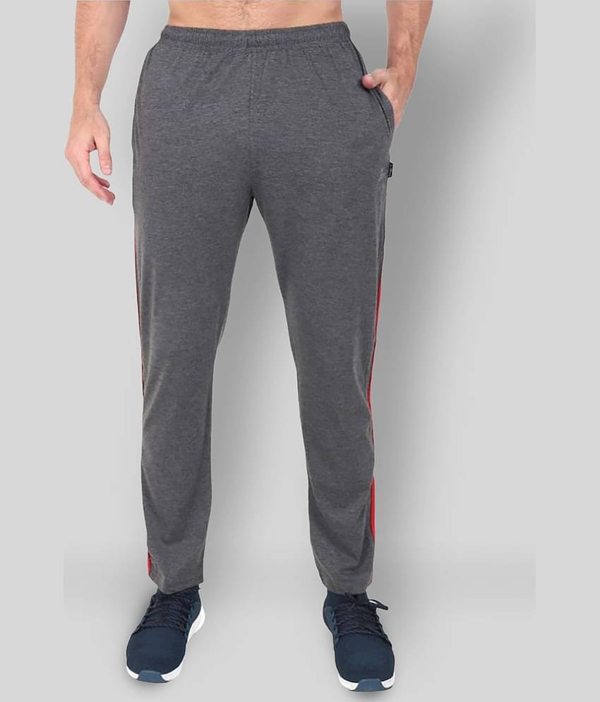 Zeffit - Black Cotton Blend Men's Trackpants ( Pack of 2 )