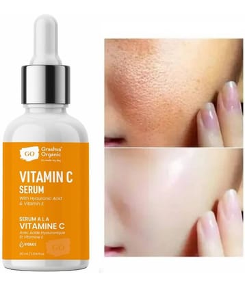 GRASHVA ORGANIC Face Serum Vitamin C Daily Care For All Skin Type ( Pack of 1 )