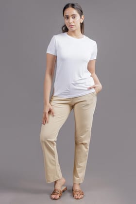 Women’s All Day Work Pants – SORONA® Stretch Trousers (220 GSM)-XS