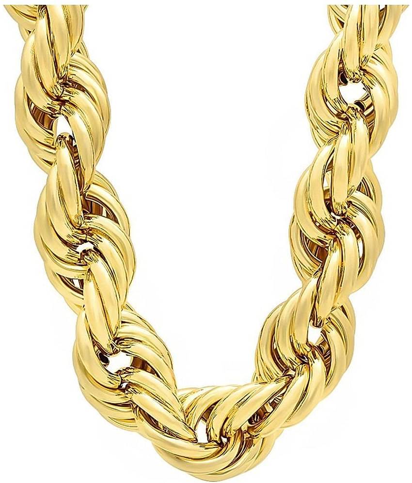 Jewar Mandi Gold Plated Chain ( Set of 1 )