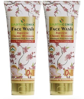Earthgenix - Softening and Smoothening Face Wash For All Skin Type ( Pack of 2 )