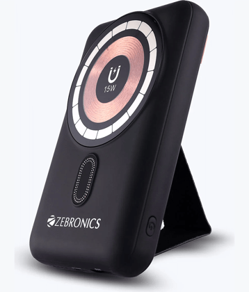Zebronics 10000 -mAh 22.5W Li-Ion Power Bank