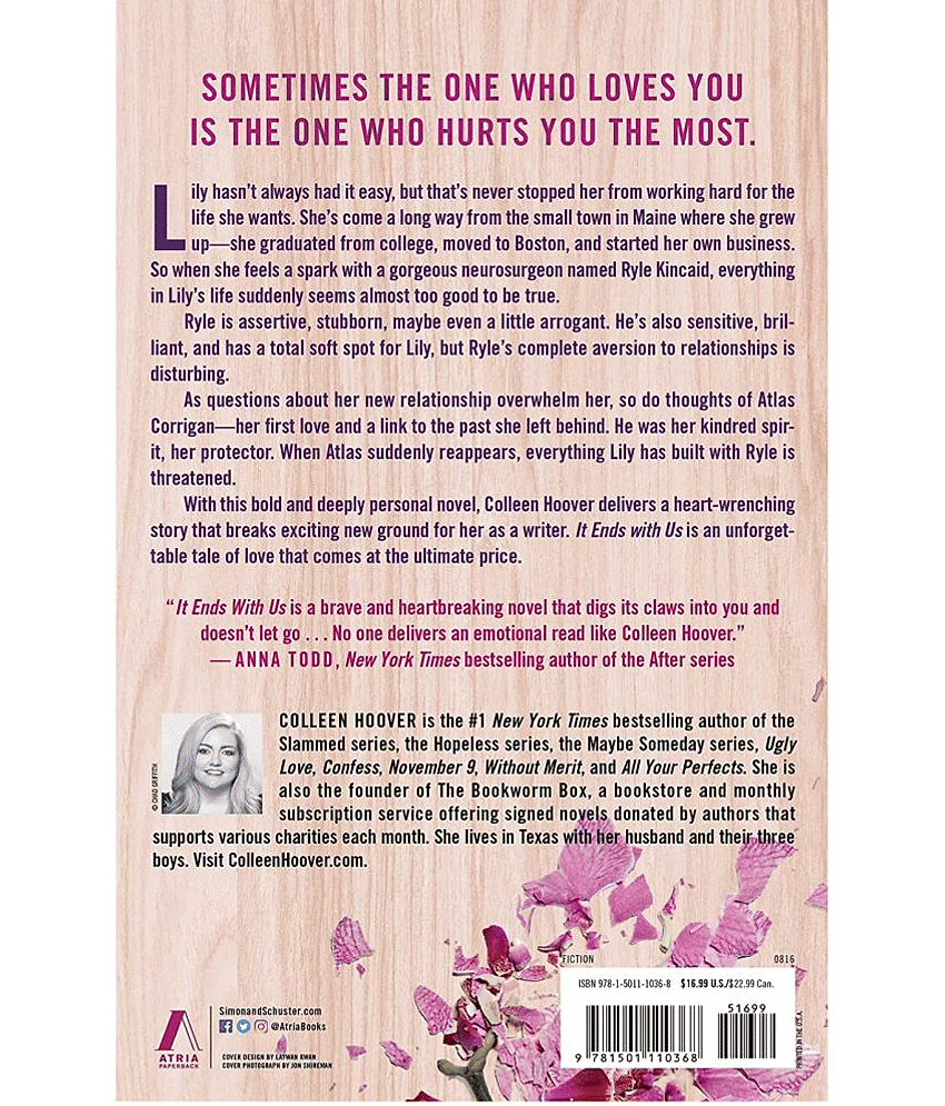 It Ends With Us (English, Paperback) By Colleen Hoover