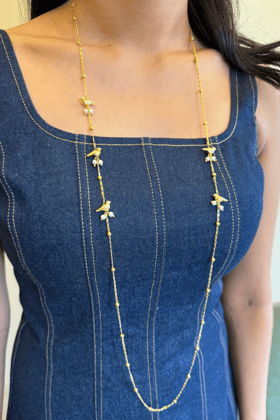 CHIRP LONG STRING- GOLD
