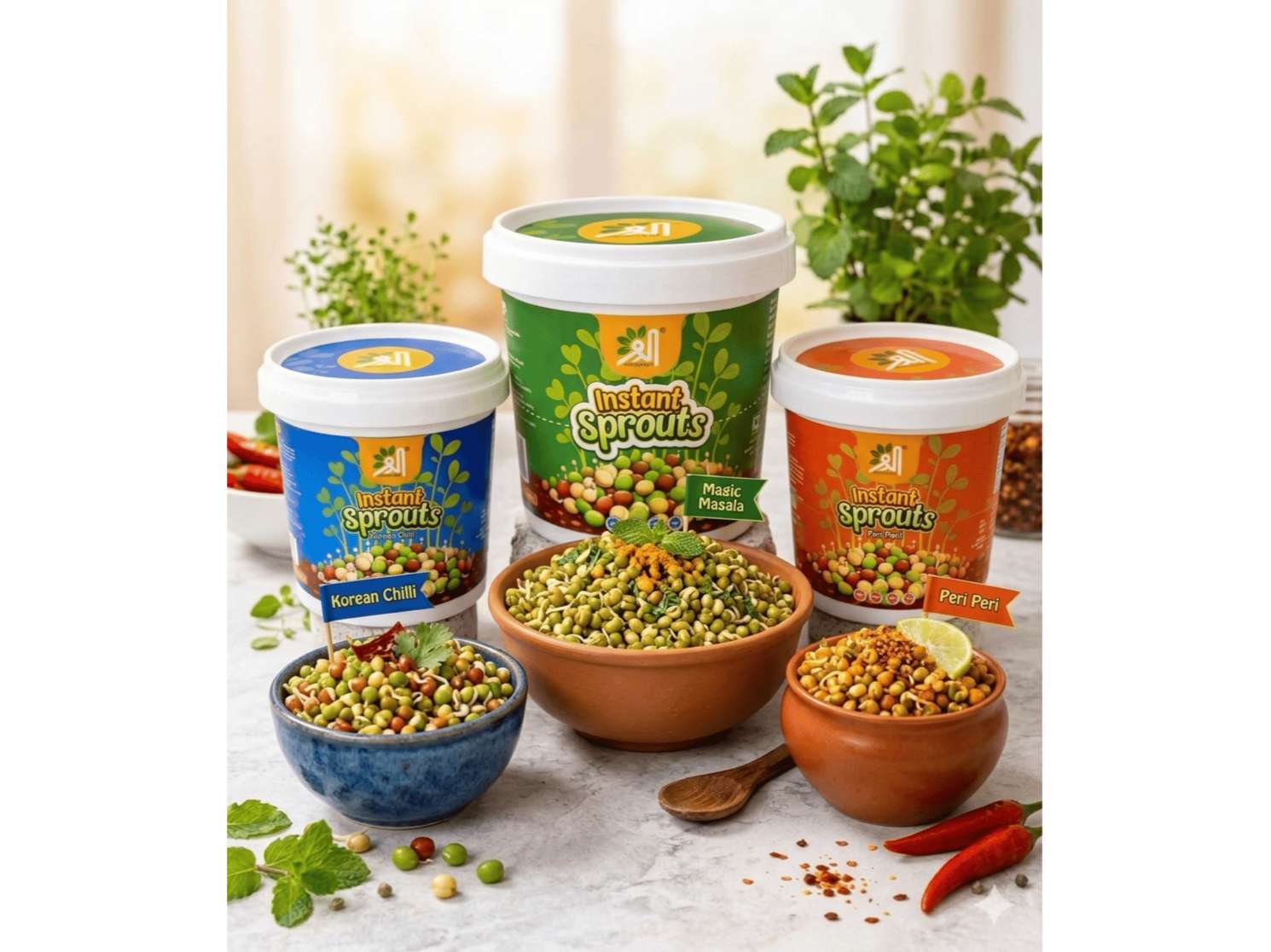 Annashree Instant Sprouts Combo Pack - Pack of 3
