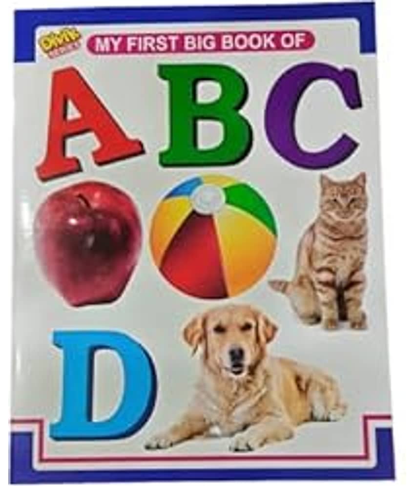 MY FIRST BIG BOOK OF ABCD ( ENGLISH ALPHABET) Stationery – 1 January 2025