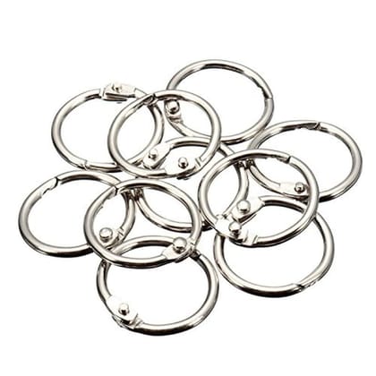 Scrapbooking Binder Rings - 38mm- Pack of 9 Rings