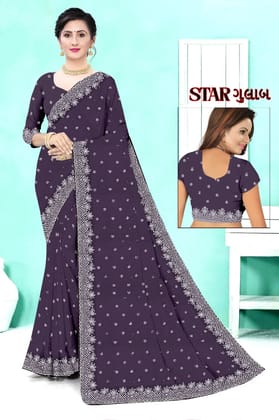 Star Woven Design Sarees