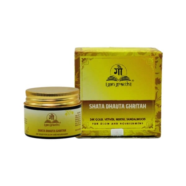 Shata Dhauta Ghritah 24 K Glow & Nourishment 40 Gms