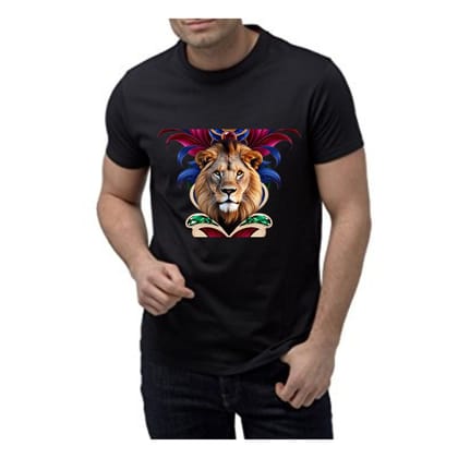 Trishoolin SSHAYU Printed T-Shirt | Design 10196MB | Regular Fit | Crew Neck / Round Neck Half Sleeve | Pack of 1