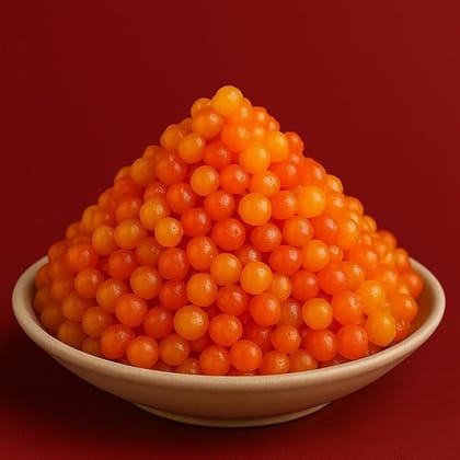 BANGLARMISTI Bonde - Traditional Bengali Sweets, Wetty Boondi,  500Gram Pack