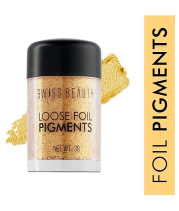 Swiss Beauty Loose Foil Pigment Eye Shadow Gel (Shade-8) Pack of 2, 3gm each