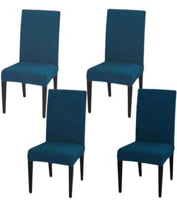 MAHALUXMI COLLECTION 1 Seater Polyester Chair Cover ( Pack of 4 )