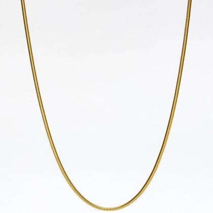 SNAKE CHAIN (GOLD) 2MM-54 CM