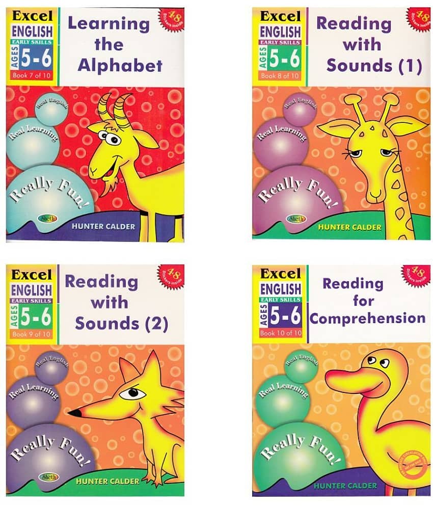 Excel English Early Skills Ages 5 - 6 (Set of 4)