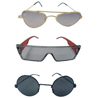 FOREVER 99 Kids Boy and Girls sunglasses U V protected goggles combo pack of 3 Fit age 2-10 year