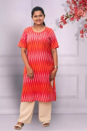 Tisser ikat Handloom  Long Kurti