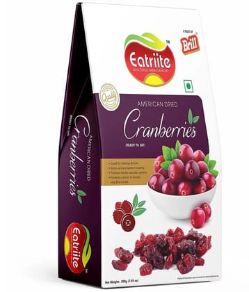 Eatriite Dried Cranberries (Sweetend & Dried American Cranberry) (200 g)