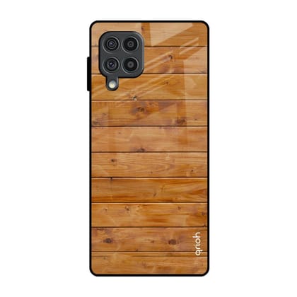 Timberwood Glass Case for Samsung Galaxy F62