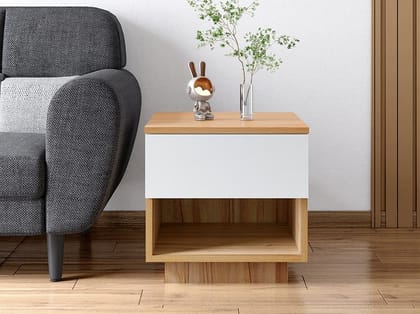 Harmony Side Table - Remini Walnut Finish