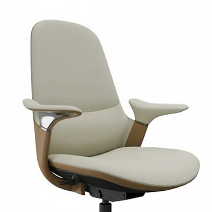 Rose Sofira Luxurious Mid Back Chair (White)