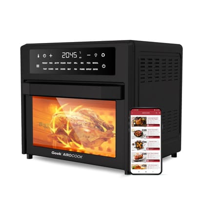 Geek Airocook Zenix 25L Digital AirFryer Oven, Cooks Food With 85% Less Oil