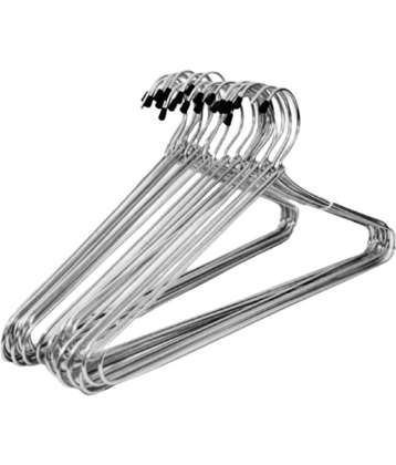 Home Lane Stainless Steel Multifunctional Hangers ( Pack of 12 )