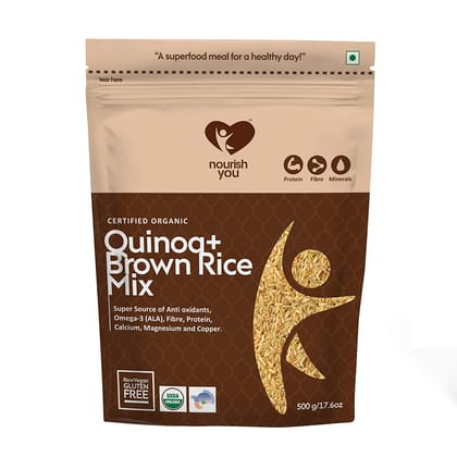 nourish you White Quinoa & Brown Rice Mix