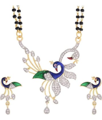 A2 Fashion - Multi Color Mangalsutra Set ( Pack of 1 )