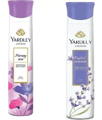 Yardley London Lavender Combo Deodorant Spray Deodorant Spray - For Women  (150 ml each , Pack of 2)