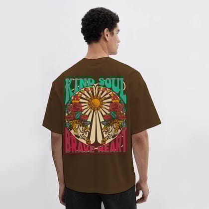 Brave Heart | Oversized T-Shirt-M