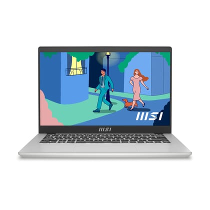 MSI Modern 14, Intel 12th Gen. i3-1225U, 36CM FHD 60Hz Laptop(16GB/512GB NVMe SSD/Windows 11 Home/MSO 2021/Intel UHD Graphics/Urban Silver/1.4Kg), C12MO-1402IN MSI Modern 14, Intel 12th Gen. i3-1225U, 36CM FHD 60Hz Laptop(16GB/512GB NVMe SSD/Windows 11 H
