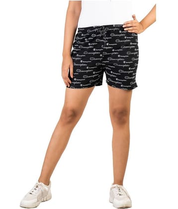 powermerc Cotton Hot Pants - Black Single