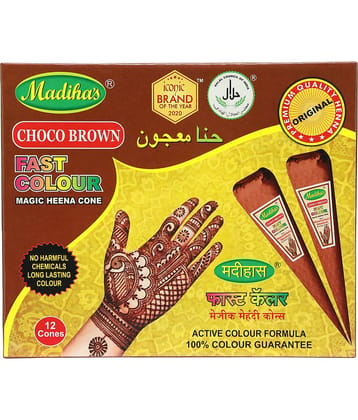 MADIHA'S Natural Henna 337 g Pack of 12