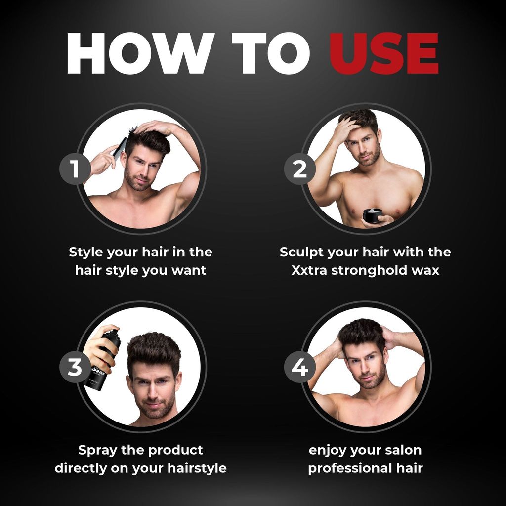 Beardo Strong Hold Hair Spray For Men