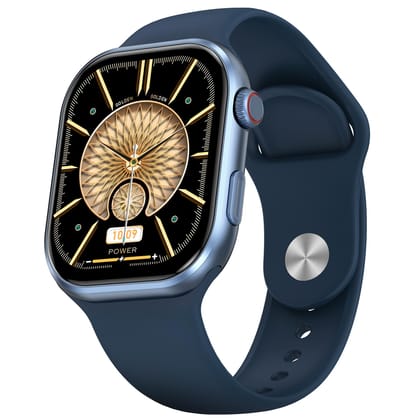 Fire Boltt Brillia Smart Watch(BSW215) with 51.3mm (2.02 inch) AMOLED Display, Bluetooth Calling, 120+ Sports Modes, IP67 Waterproof- Blue