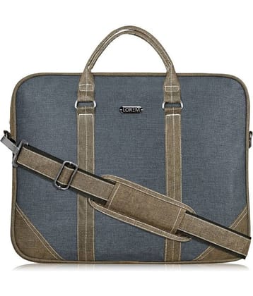 Lorem - Blue Colorblocked Messenger Bag