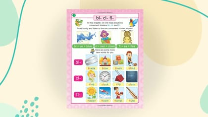 Learn with Phonics Book 4- Double-Letter Consonant Sounds for Children Age 4 -10 Years [Paperback] Dreamland Publications [Paperback] Dreamland Publications
