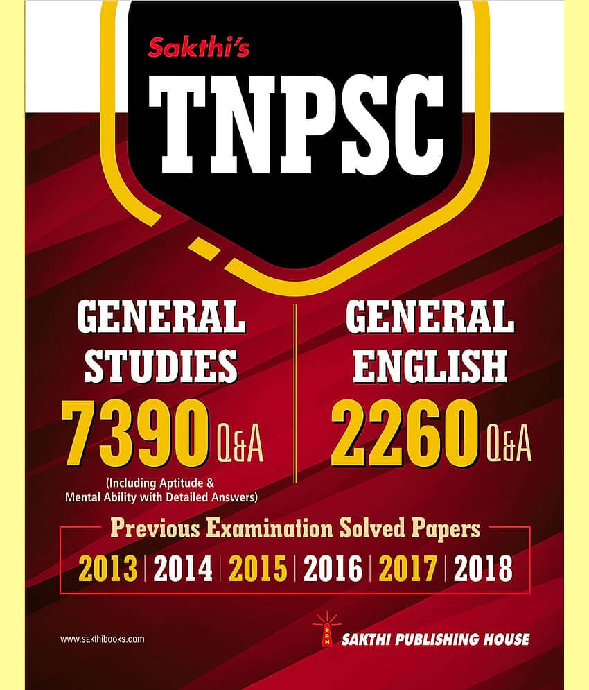 Tnpsc General Studies & General English