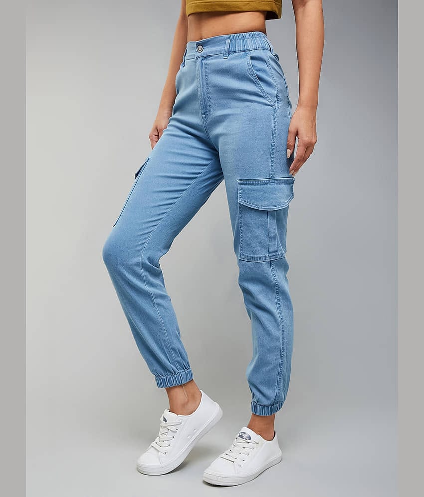 Dolce Crudo - Blue Denim Regular Fit Women's Jeans ( Pack of 1 )