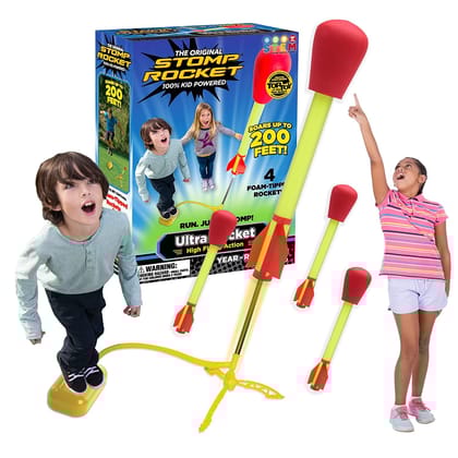 Stomp Rocket Original Ultra Rocket Launcher For Kids 5 Years and Above