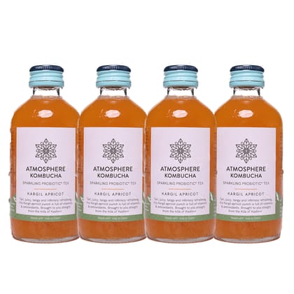 Kargil Apricot Kombucha-4 Pack
