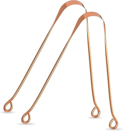 Tanman Organic Copper Tongue Cleaners for Fresh Breath & Oral Hygiene