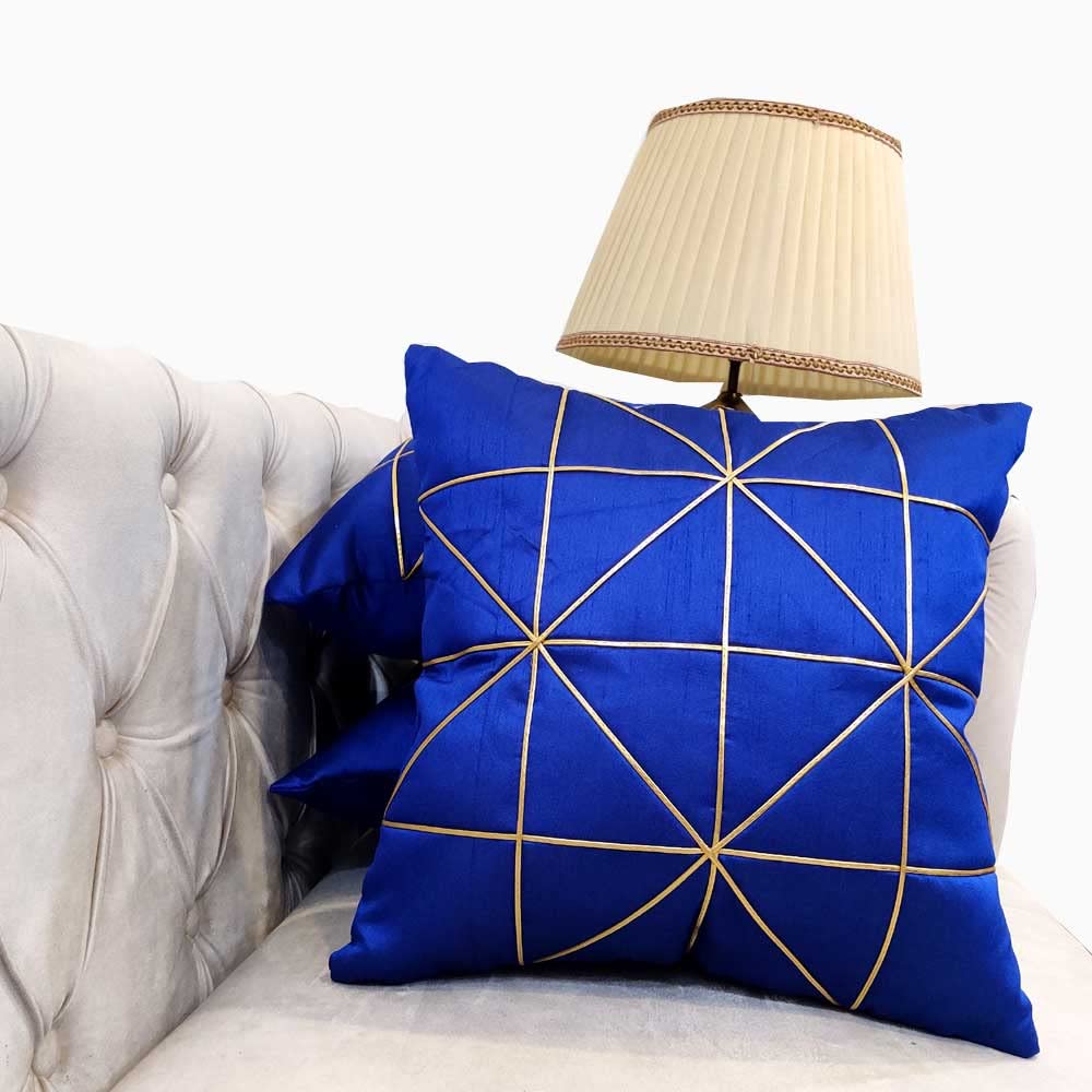 Blue Cushion Cover Set of 3