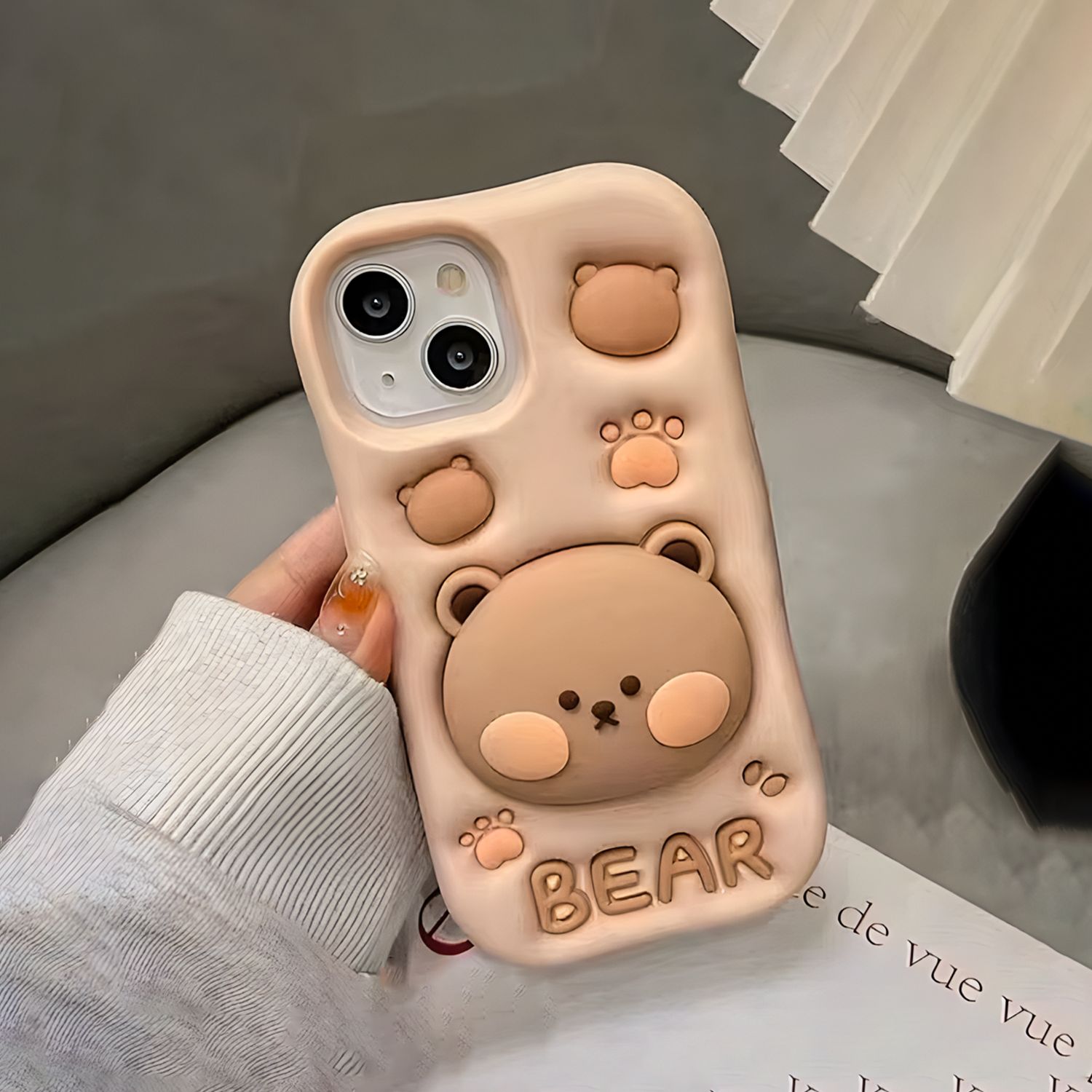 iPhone 13 Chubby Bear Silicone Case