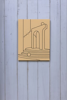 Dbeautify's DIY Traditional Painting – Geometric Arches