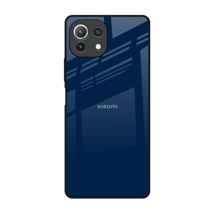 Royal Navy Glass Case for Mi 11 Lite