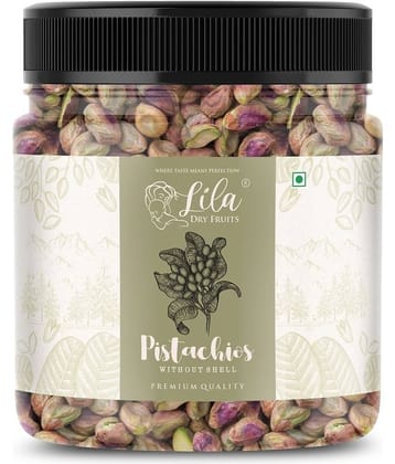 LILA DRY FRUITS Pista Premium Raw Mota Pistachios 250 Gms High Protein & Fiber Snack