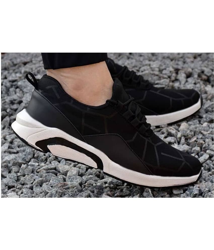 Aadi Black Casual Shoes